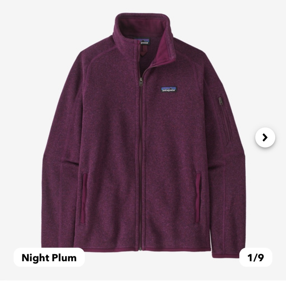 Patagonia Better Sweater Fleece Jacket